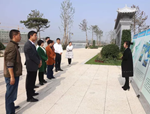 寶雞市金臺區政協主席毛秋梅一行考察韓城市澽水河生態景觀提升項目和國家文史公園